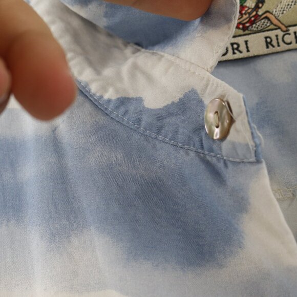 Tori Richard Hawaiian Shirt Mens XL Classic Car Palm Trees Tropical Rayon camp - Picture 4 of 11